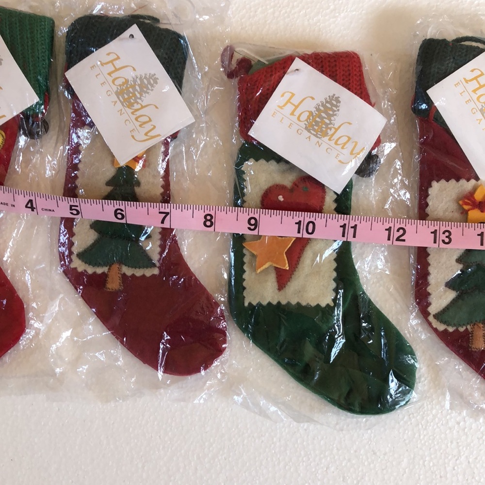 FOUR CHRISTMAS STOCKINGS - Picture 3 of 8